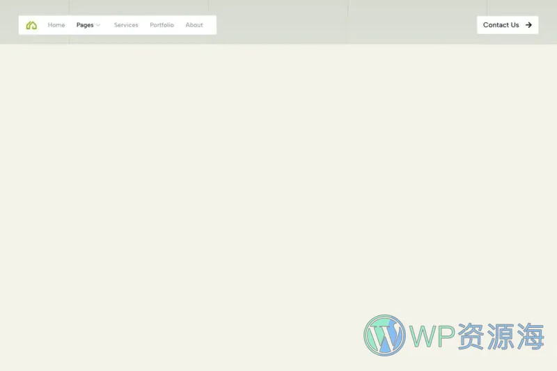 建筑与室内设计Elementor网站模板_一键导入快速建站插图6-WP资源海 建筑/地产 Elementor 模板页眉预览