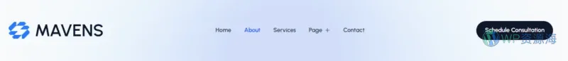 社交社区Elementor网站模板_一键导入快速建站插图6-WP资源海 社交 Elementor 模板页眉预览