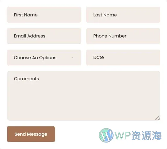 心理健康咨询Elementor网站模板_一键导入快速建站插图6-WP资源海 健康/医药 Elementor 模板联系表单预览