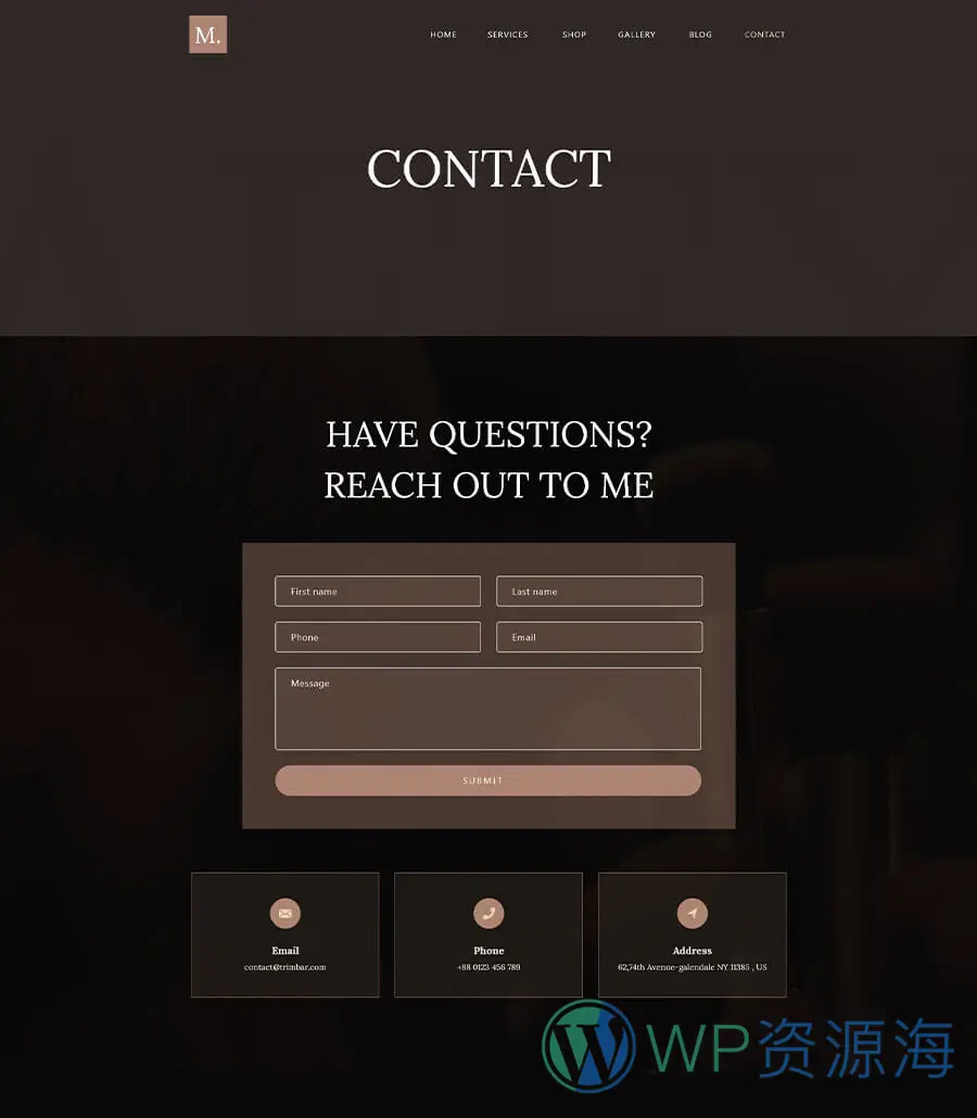Mellafex Contact Page