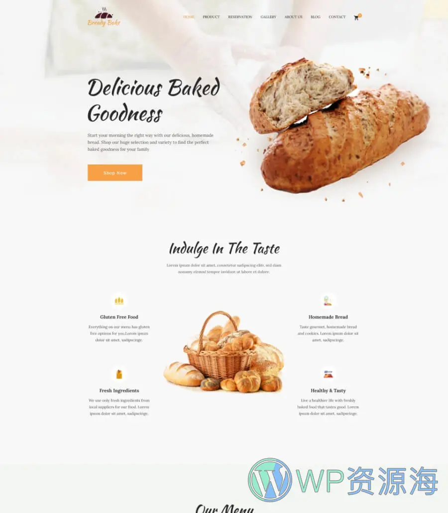 Bready Bake Header