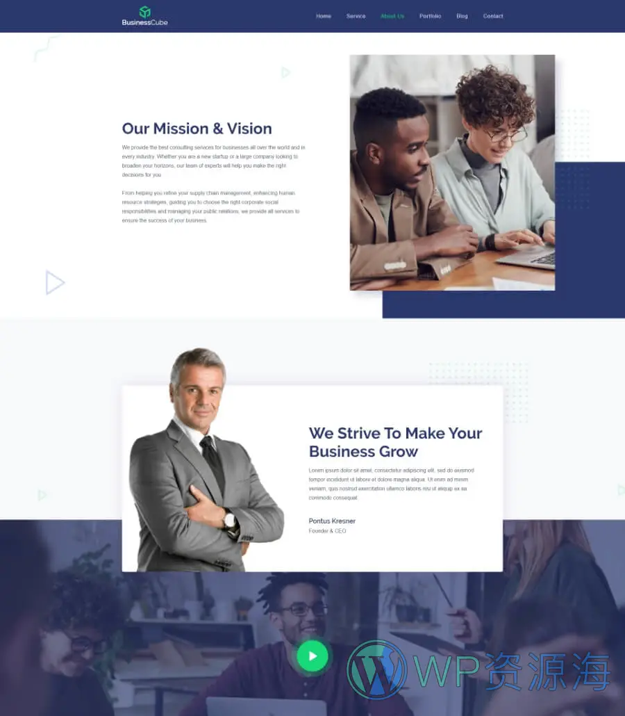 BusinessCube About Page