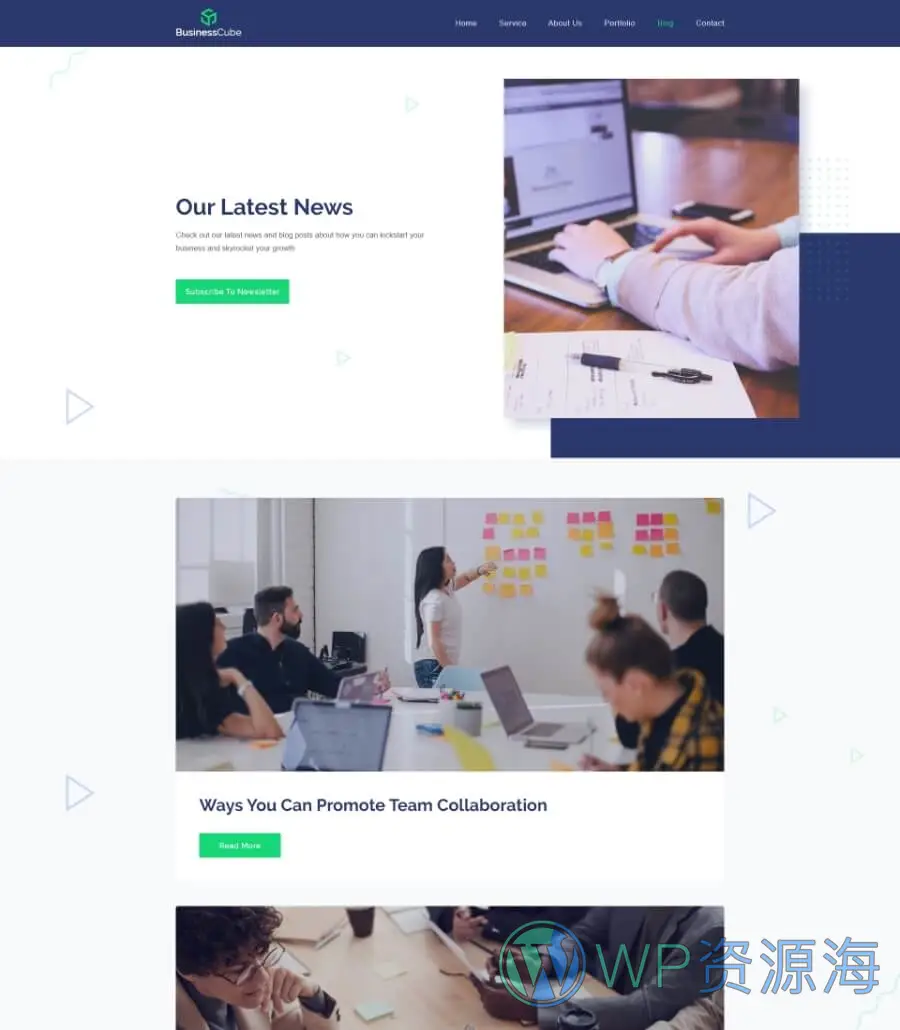BusinessCube Blog Page V2