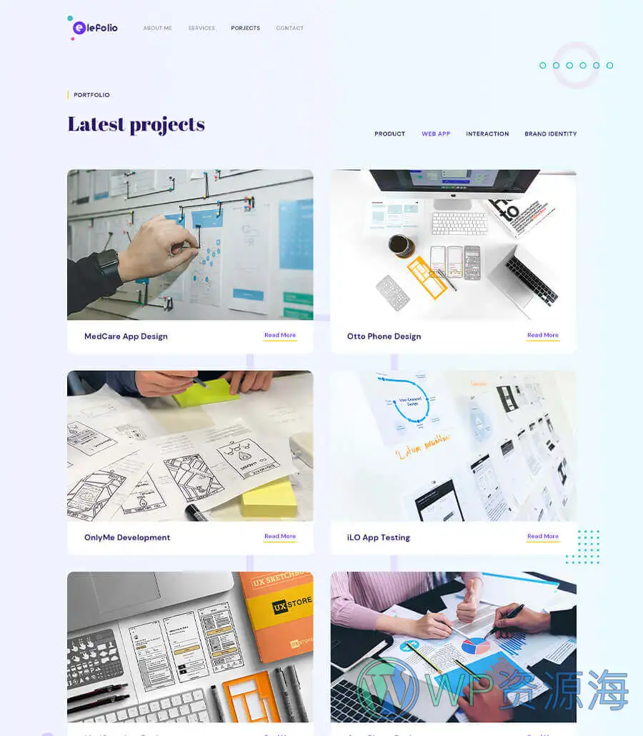 EleFolio Project Page
