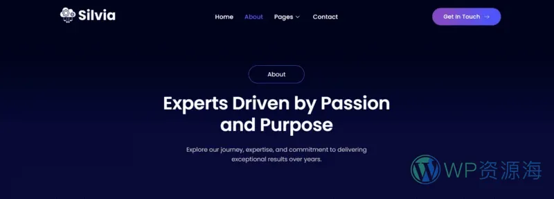 AI SaaS初创Elementor网站模板_一键导入快速建站插图6-WP资源海 AI Elementor 模板页眉预览