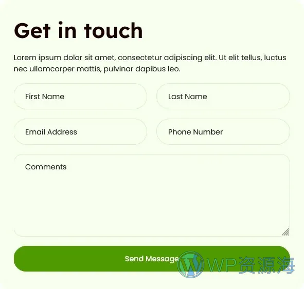 电动车充电站Elementor网站模板_一键导入快速建站插图6-WP资源海 交通工具 Elementor 模板联系表单预览