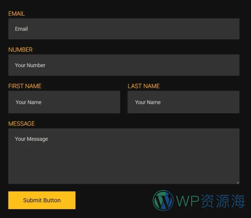 建筑工程与建筑事务所Elementor网站模板_一键导入快速建站插图7-WP资源海 建筑/地产 Elementor 模板联系表单预览