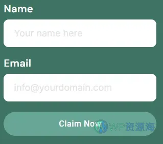 工作生活平衡咨询Elementor网站模板_一键导入快速建站插图7-WP资源海 服务/咨询 Elementor 模板表单预览