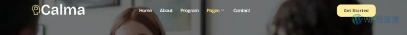 人生教练与咨询Elementor网站模板_一键导入快速建站插图6-WP资源海 服务/咨询 Elementor 模板页眉预览