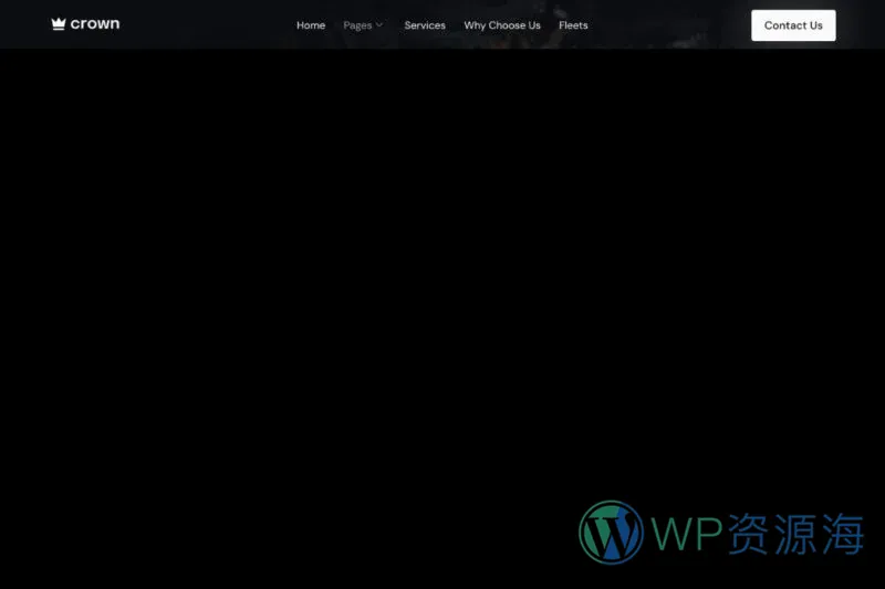 豪华汽车租赁服务Elementor网站模板_一键导入快速建站插图6-WP资源海 交通工具 Elementor 模板页眉预览