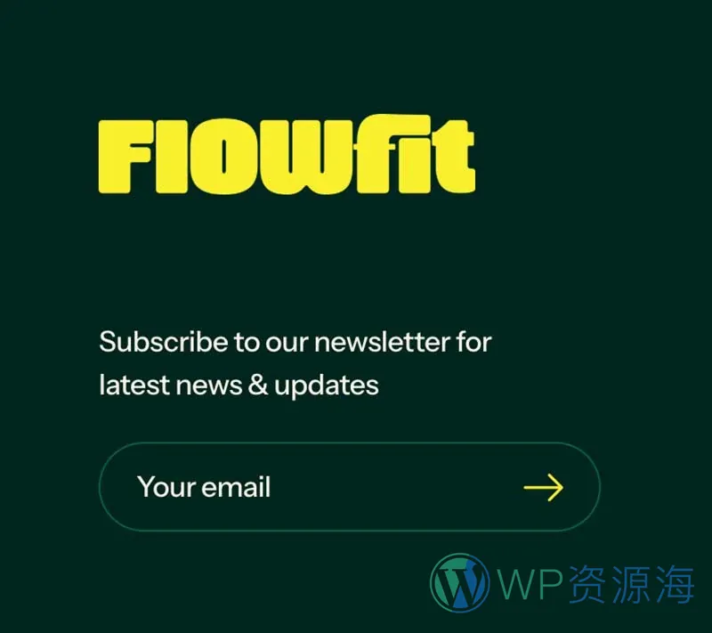 健身达人与教练品牌Elementor网站模板_一键导入快速建站插图7-WP资源海 运动/健身 Elementor 模板表单预览
