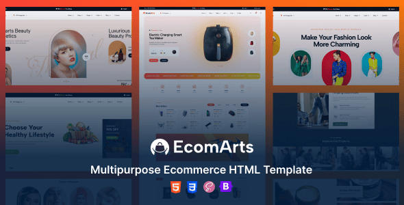 EcomArts 多用途电商 HTML5 模板
