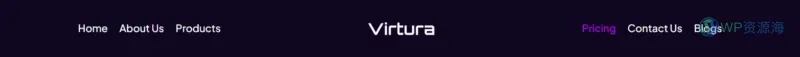 VR游戏与科技Elementor网站模板_一键导入快速建站插图6-WP资源海 游戏/电竞 Elementor 模板页眉预览