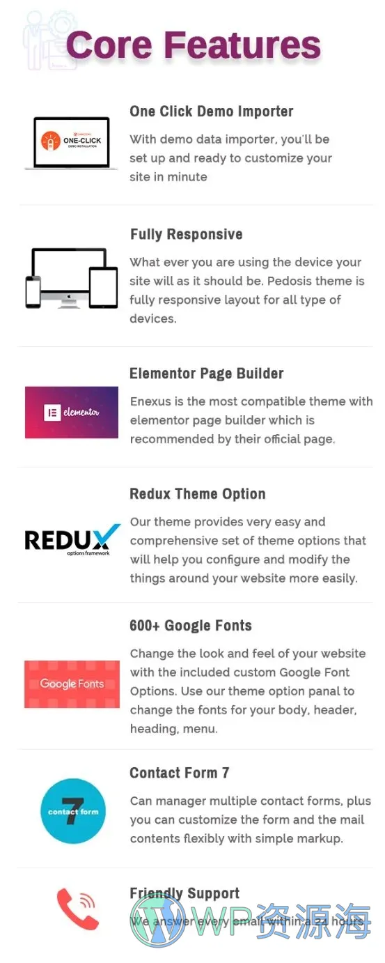 Tour Packer 旅游企业网站模板 WordPress 主题插图2-WP资源海 desc