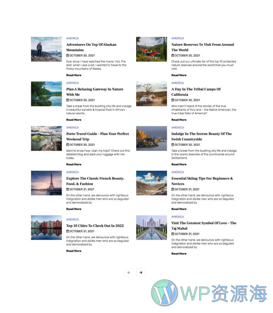 TravelBee Blog Section