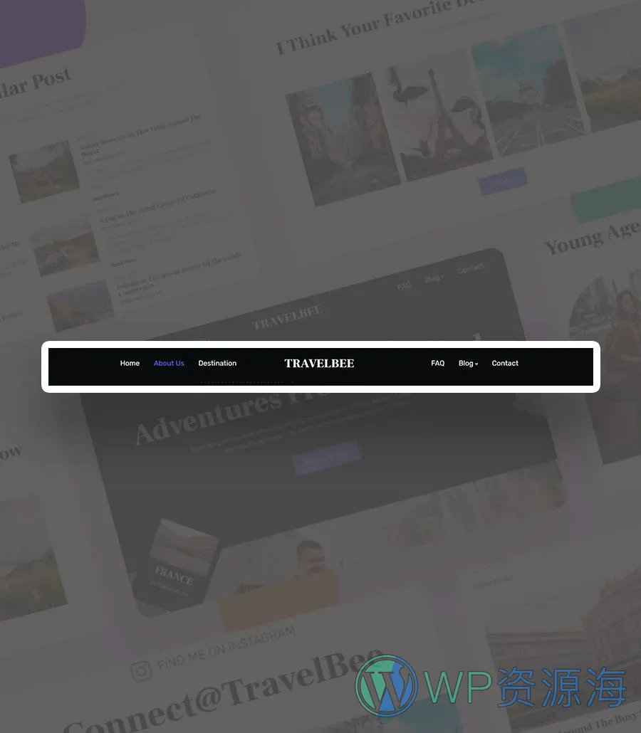 TravelBee Header
