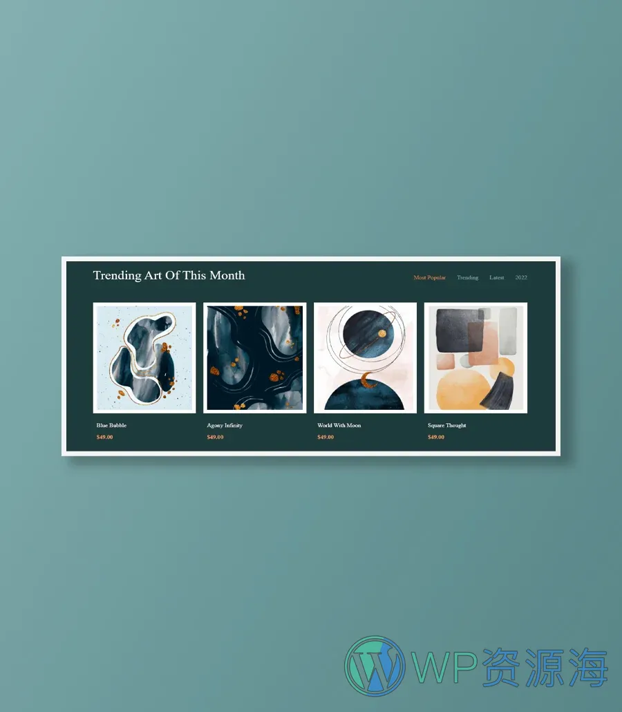 Sketchix Trending Art Section For Gutenberg