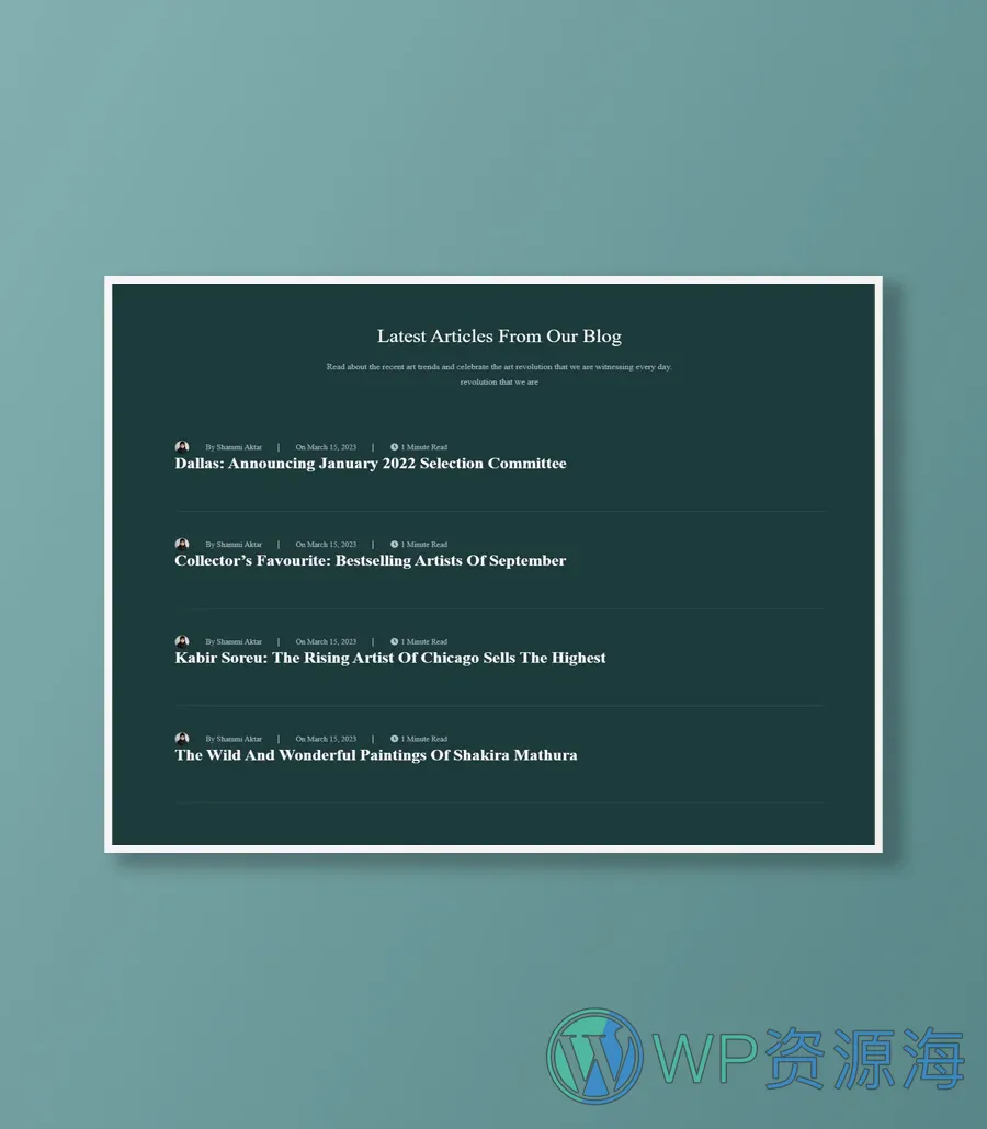 Sketchix Latest Post Section For Gutenberg
