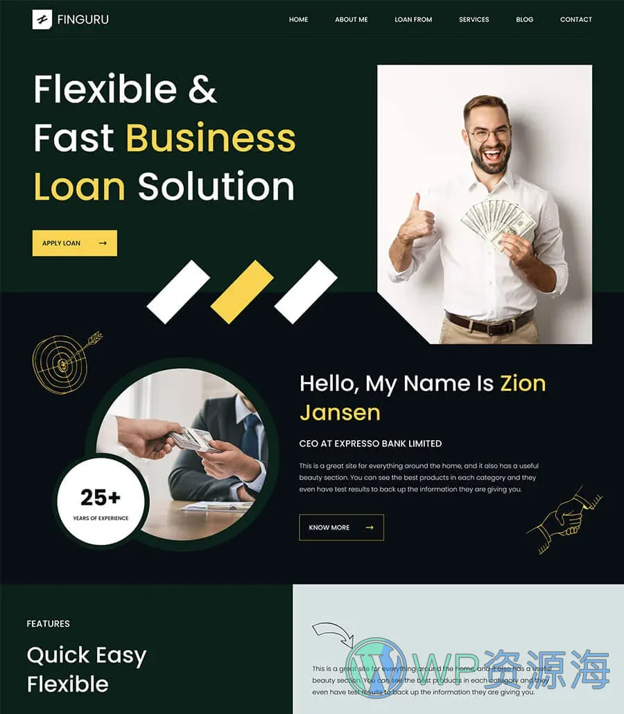 FinGuru Home Page