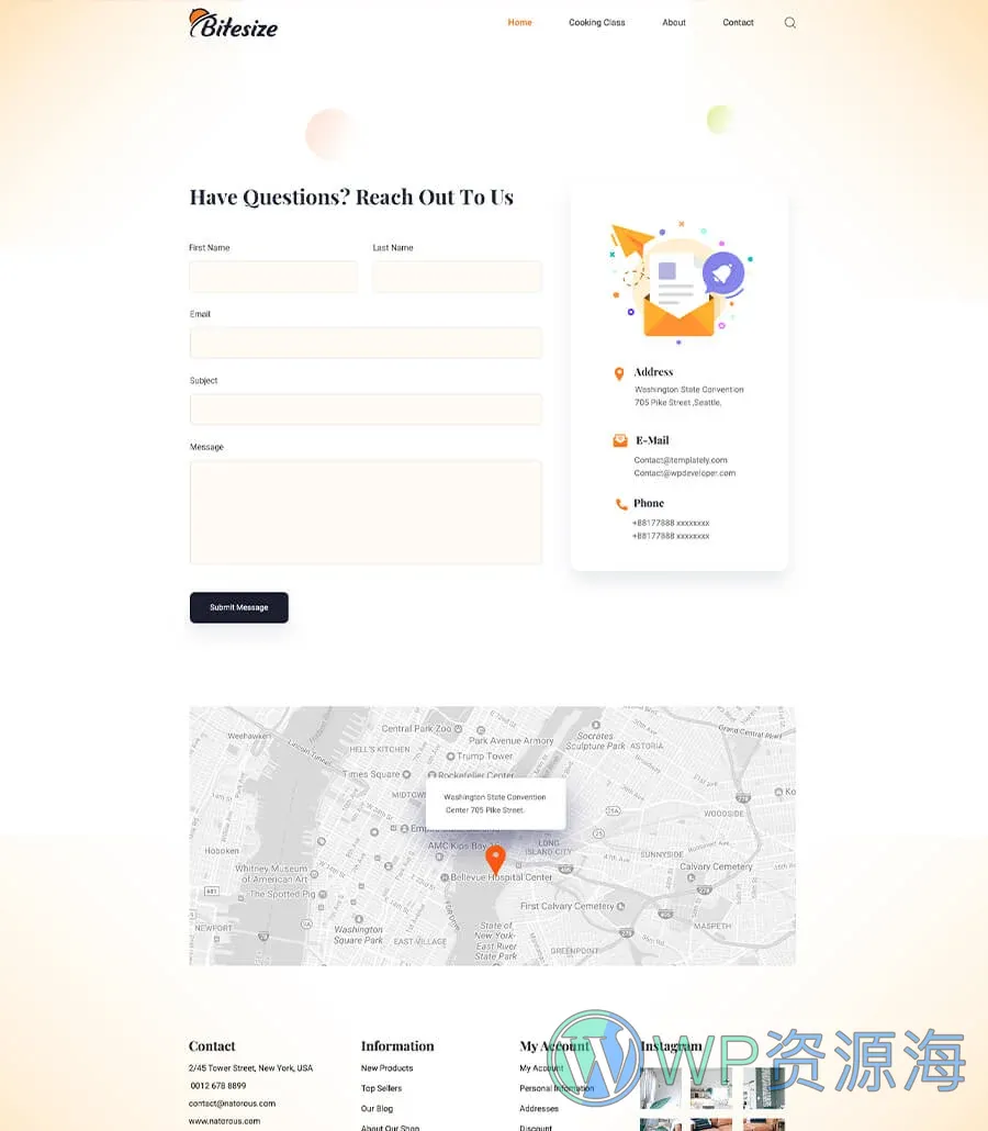 Bitesize Contact Page