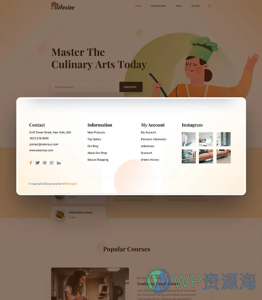BiteSize Footer