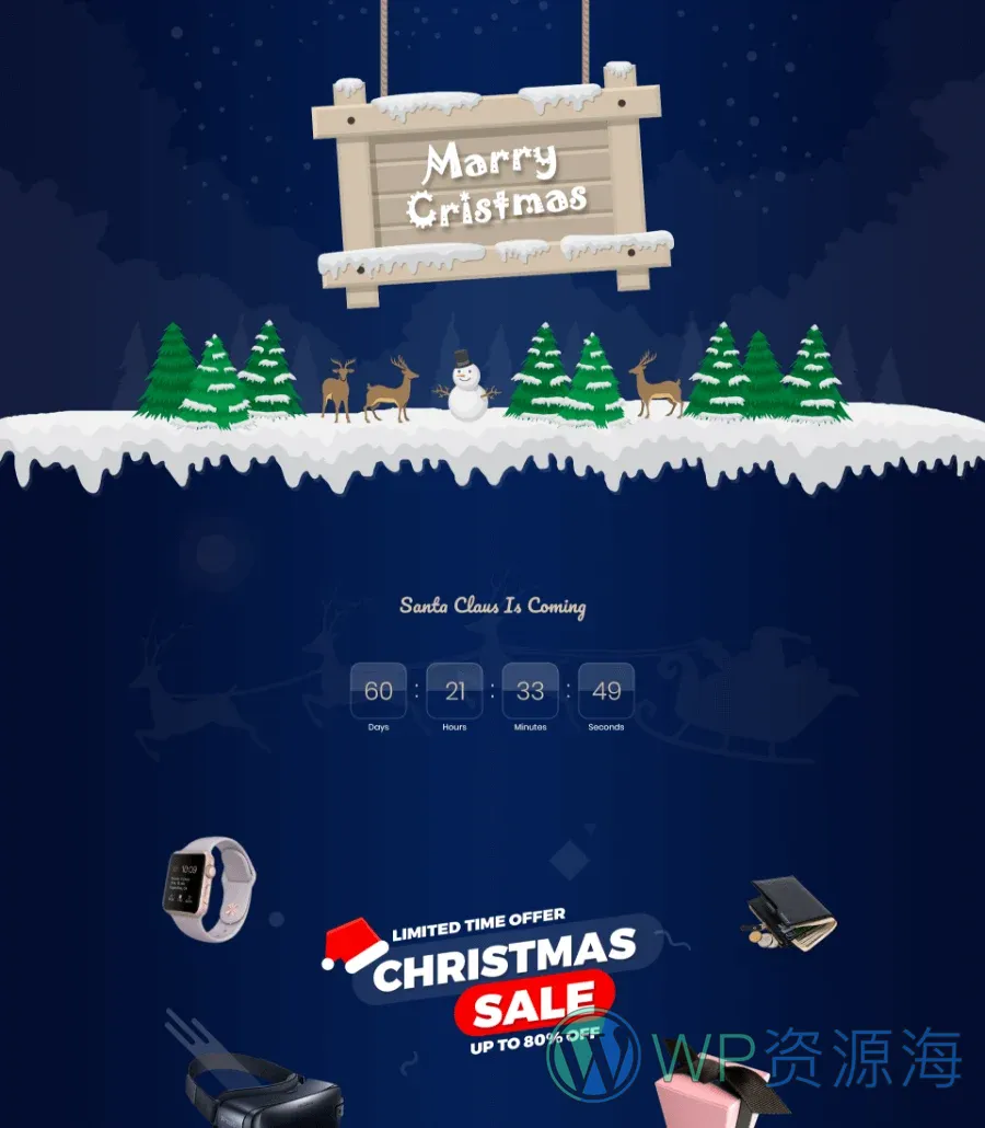 ChristmasLy Christmas Landing Page V2