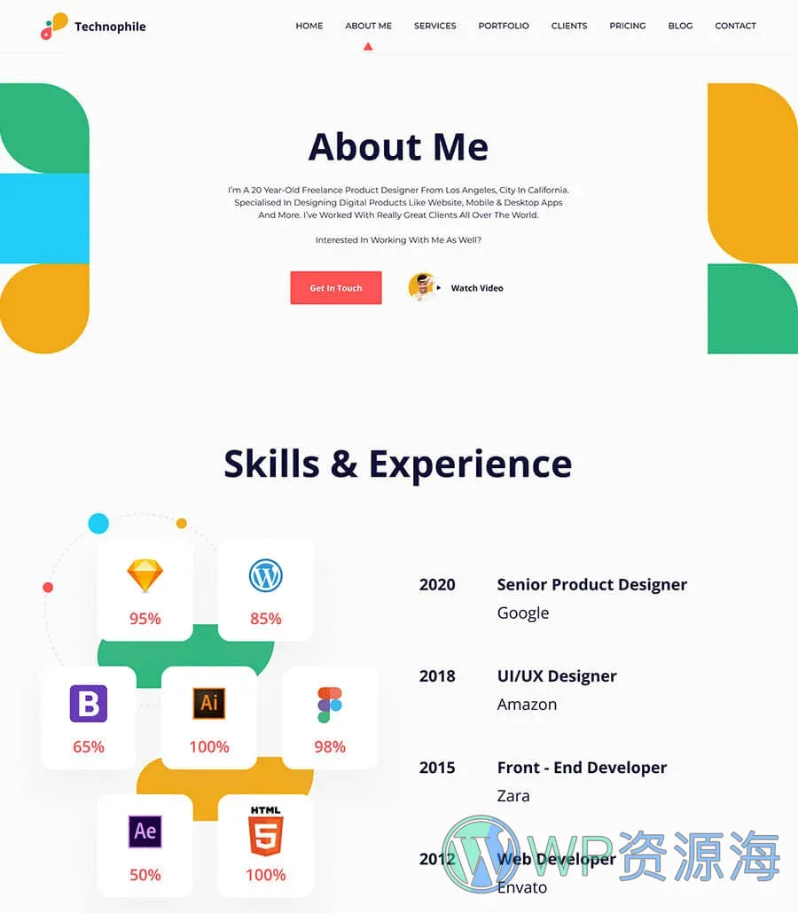 Technophile About Page