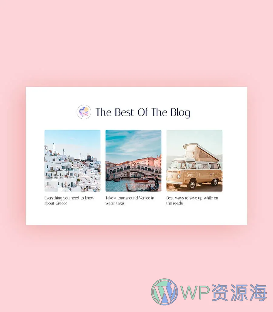 eNomad Blog Section For Gutenberg