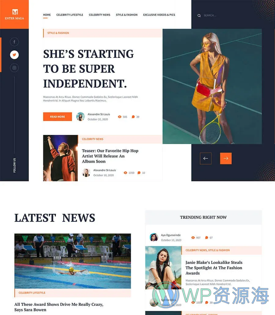 Enter Mega Home Page