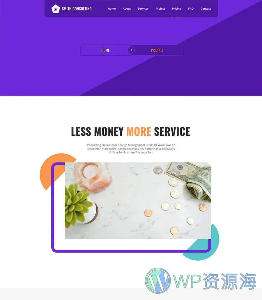 Smith Consulting Pricing Page