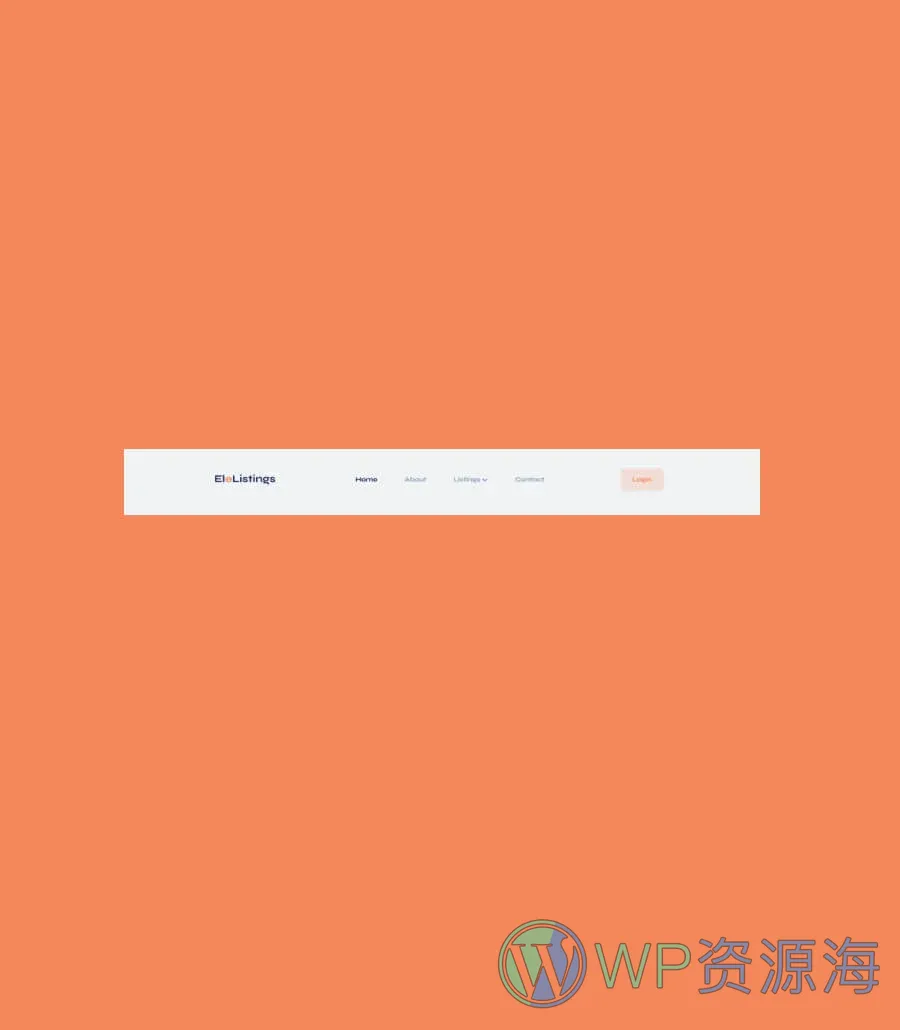 黄页与目录Gutenberg网站模板_一键导入快速建站插图8-WP资源海 EleListings Header Section For Gutenberg