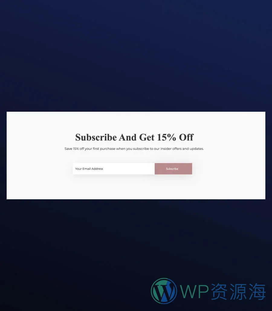 Skinsho Footer Section For Gutenberg