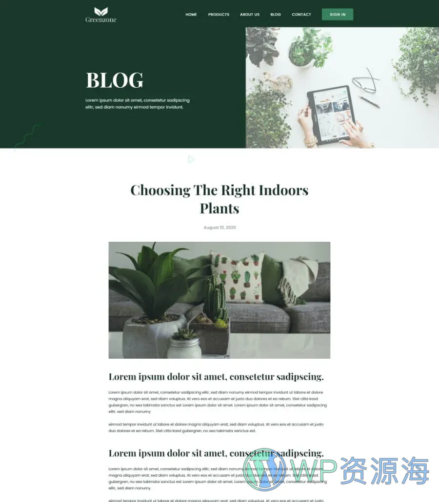Greenzone Blog Details Page