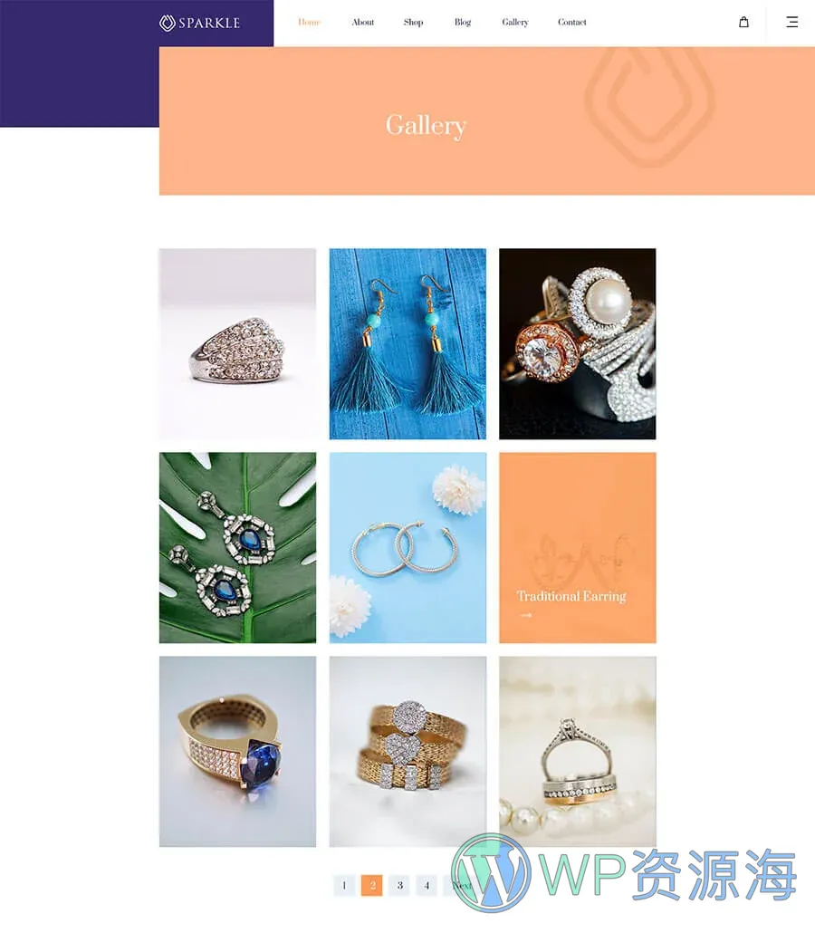Sparkle Gallery Page