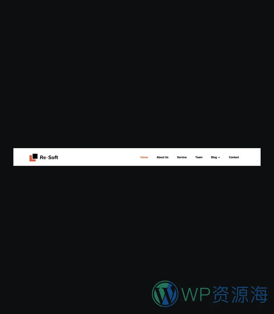 金融服务机构Gutenberg网站模板_一键导入快速建站插图11-WP资源海 Re-Soft Header Section For Gutenberg