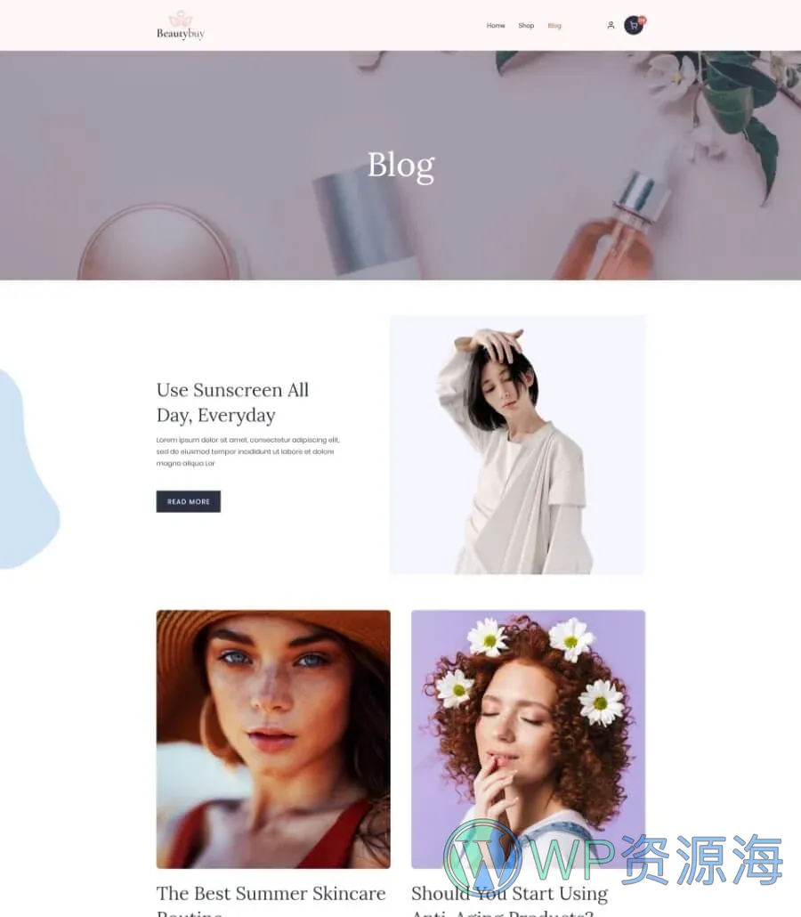 BeautyBuy Blog Page