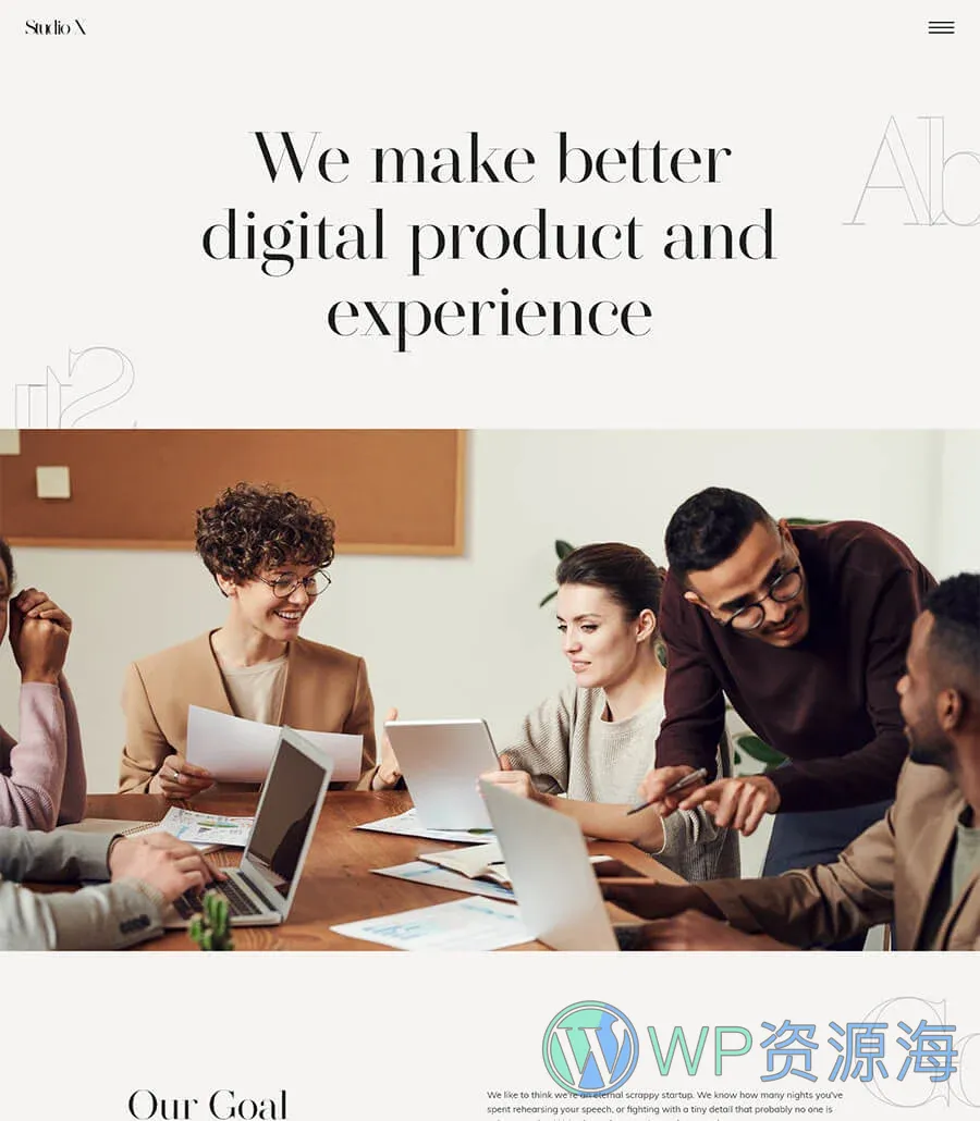 StudioX About Page