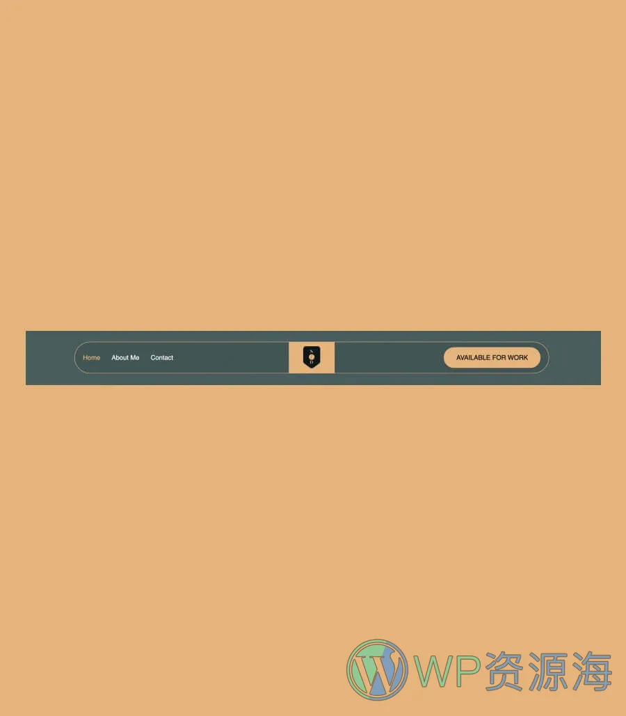 个人简历Gutenberg网站模板_一键导入快速建站插图7-WP资源海 SleekResume Header Section For Gutenberg