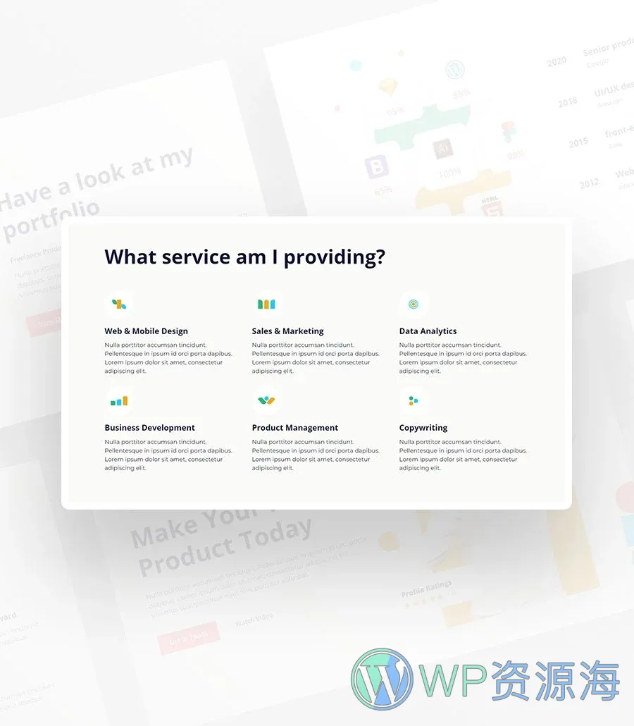 快速建站Gutenberg网站模板_一键导入快速建站插图6-WP资源海 Technophile Service Section For Gutenberg