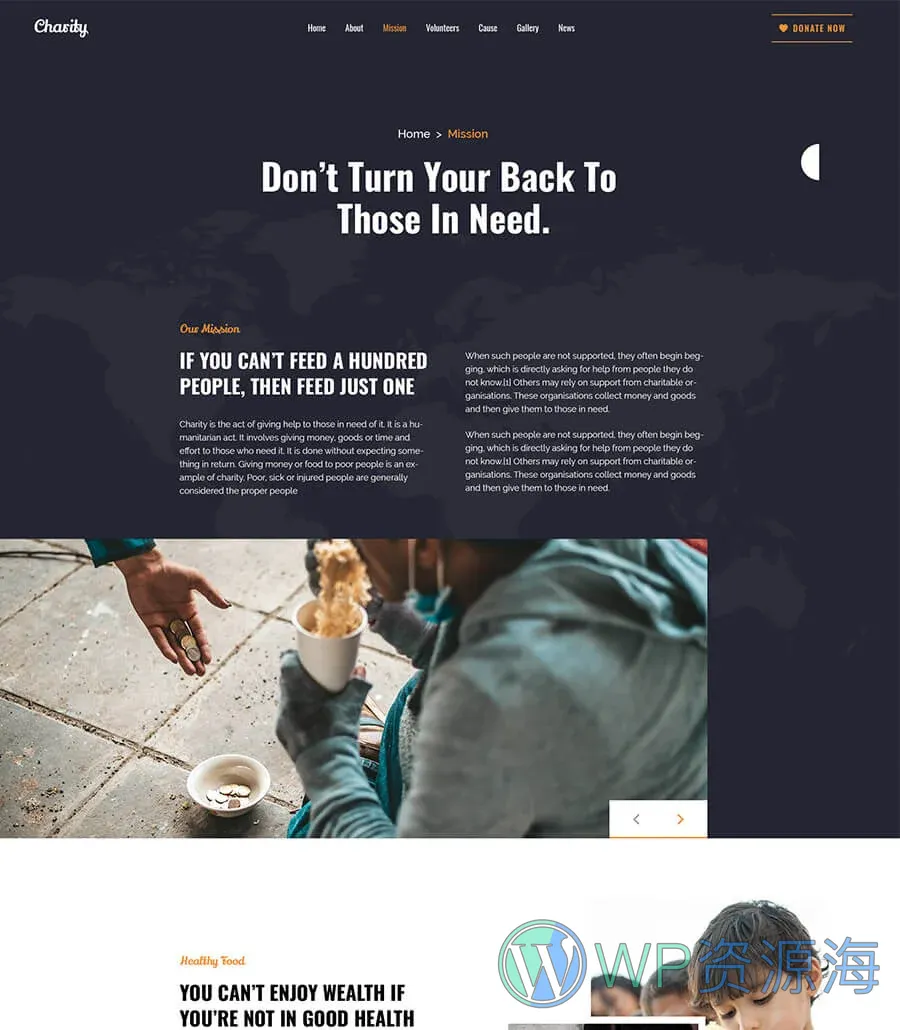 Hope Mission Page