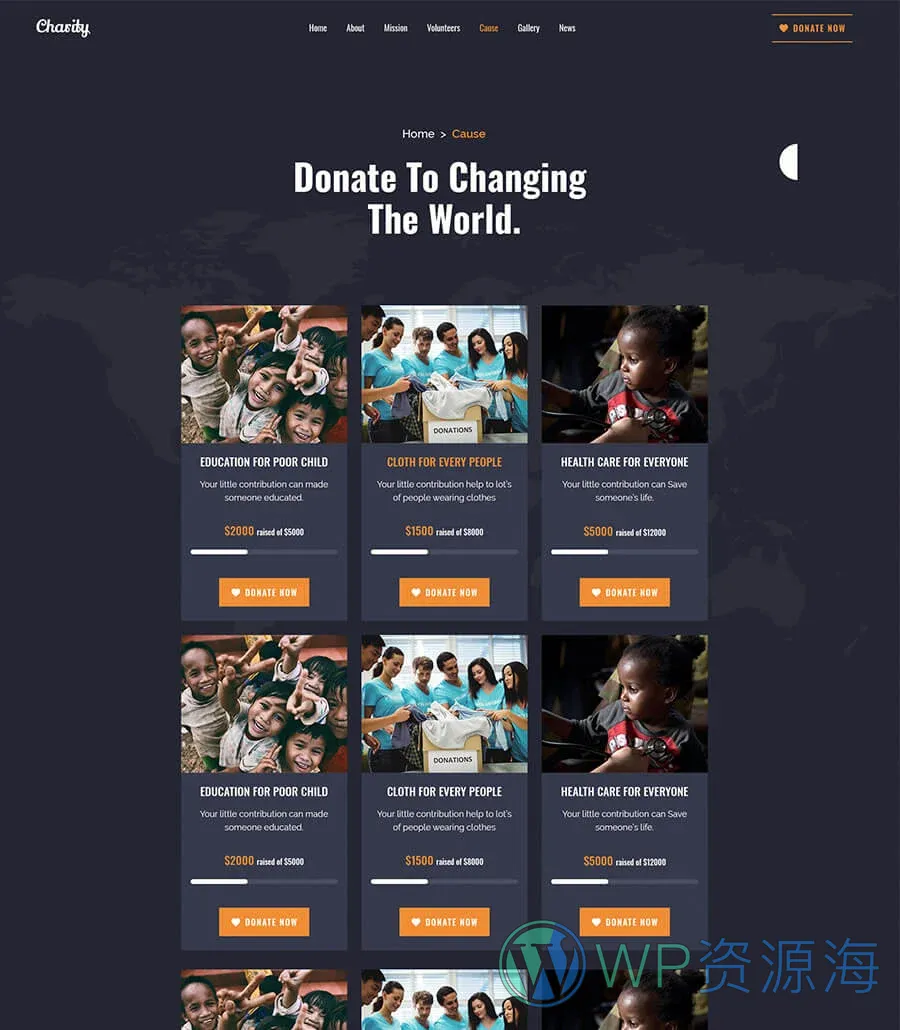 Hope Causes Page