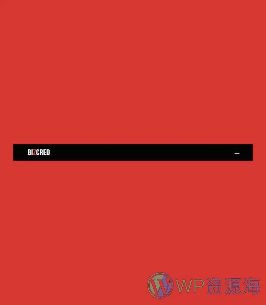 企业商业Gutenberg网站模板_一键导入快速建站插图9-WP资源海 BizCred Header Section For Gutenberg