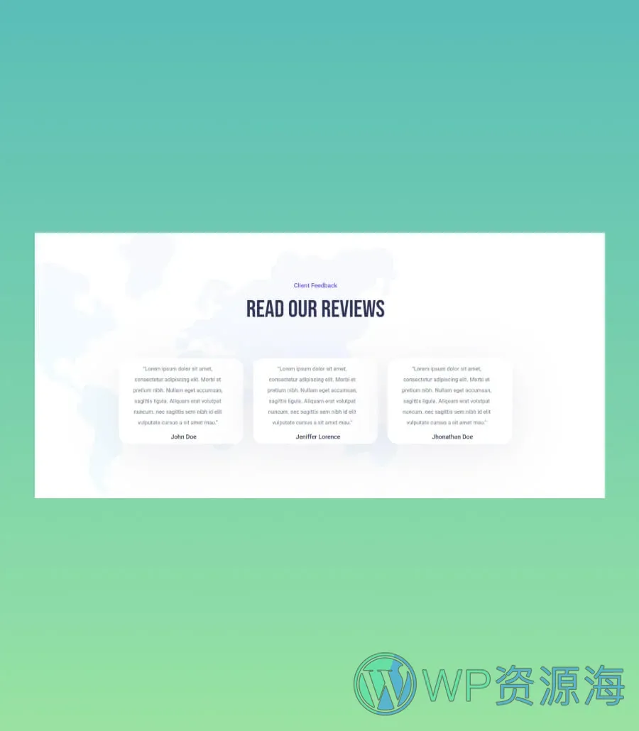 Travelry Testimonial Section For Gutenberg