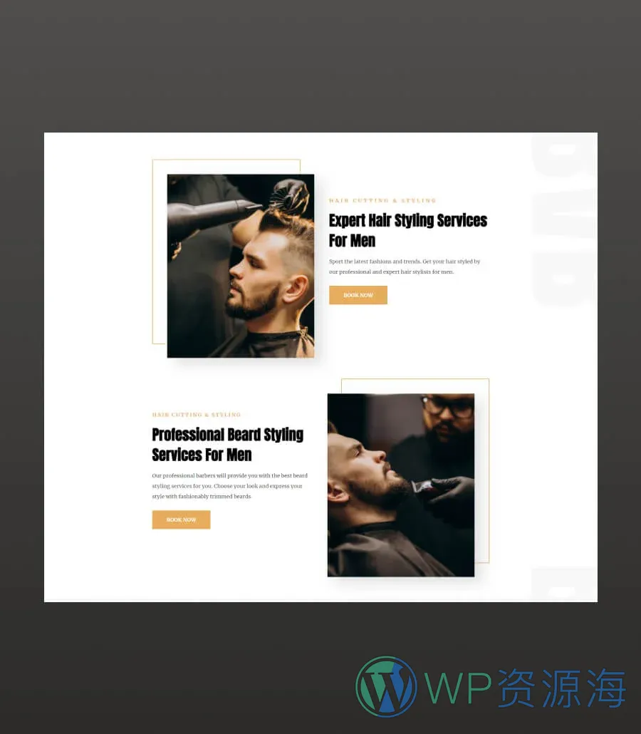 Trim Bar Features Section For Gutenberg