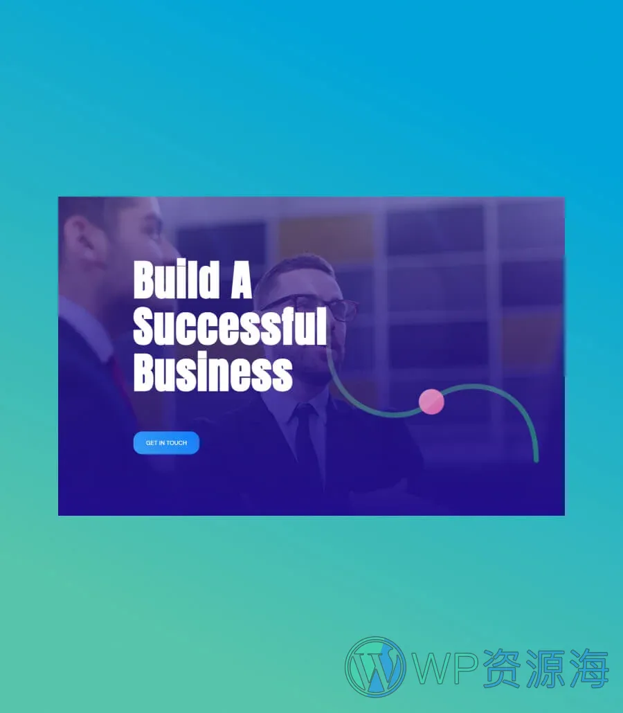 BizMentor Hero Section For Gutenberg