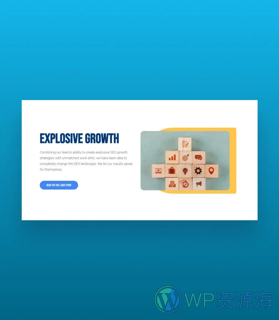 Wave Digital Info Section For Gutenberg