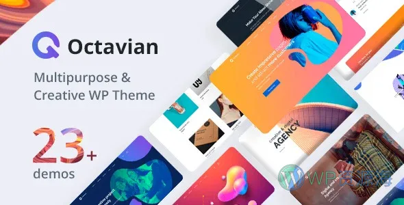 Octavian 多用途建站 WordPress 主题插图-WP资源海 Octavian | Creative Multipurpose WordPress Theme - Creative WordPress