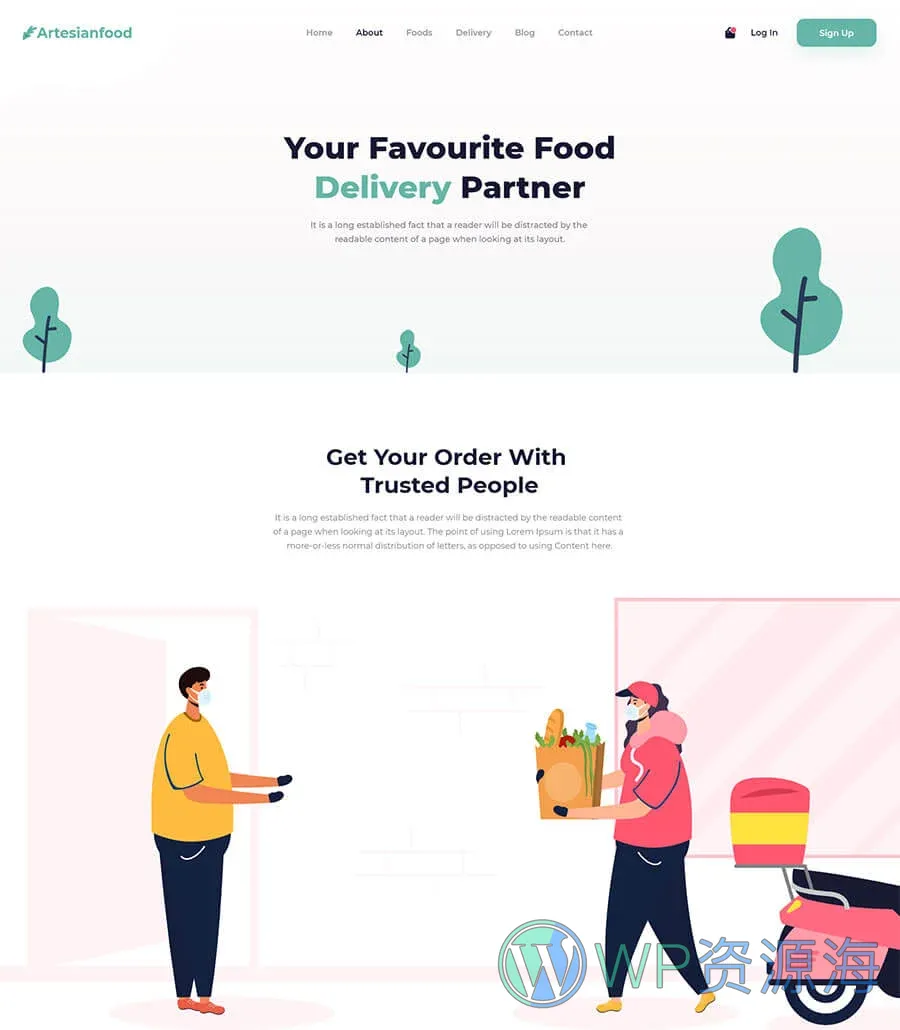 Food Express About Page