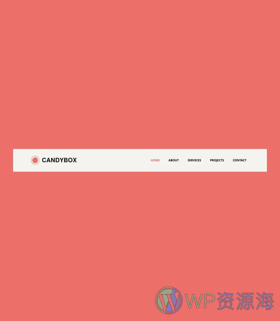 广告公司Gutenberg网站模板_一键导入快速建站插图6-WP资源海 CandyBox Header Section For Gutenberg