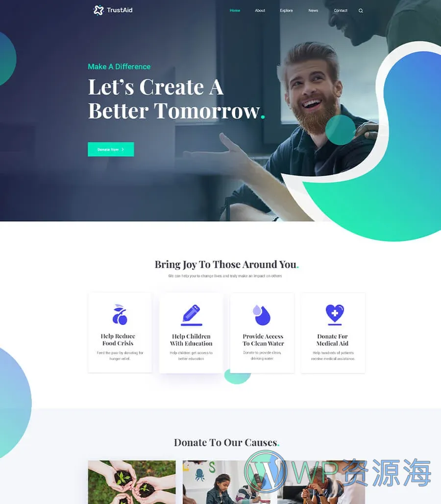 TrustAid Homepage